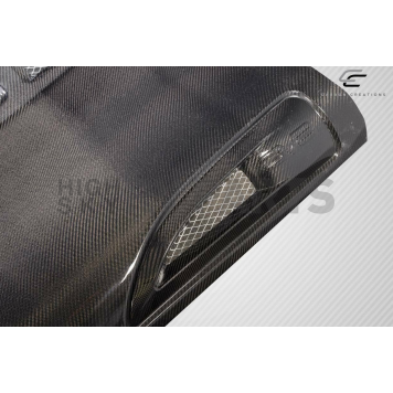 Carbon Creations Hood - Avenger Black Carbon Fiber - 115894-3