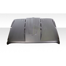 Carbon Creations Hood - AVG Black Fiberglass Reinforced Plastic - 115893