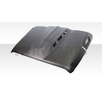 Carbon Creations Hood - AVG Black Fiberglass Reinforced Plastic - 115893-7