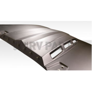 Carbon Creations Hood - AVG Black Fiberglass Reinforced Plastic - 115893-3