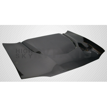 Carbon Creations Hood - Black Carbon Fiber - 115233-4