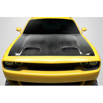 Carbon Creations Hood - Black Carbon Fiber - 115257-1