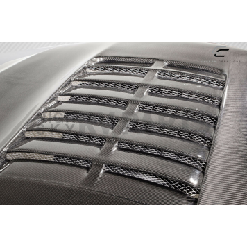 Carbon Creations Hood - Black Carbon Fiber - 115367-2