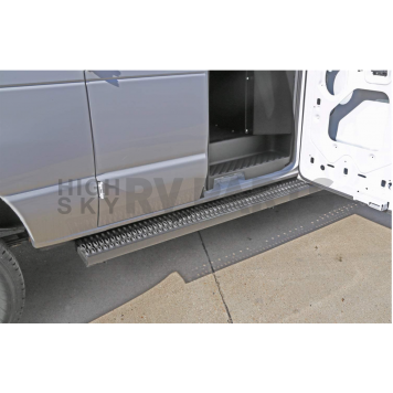 Dee Zee Running Board Black Powder Coated Steel Stationary - DZ15329-3