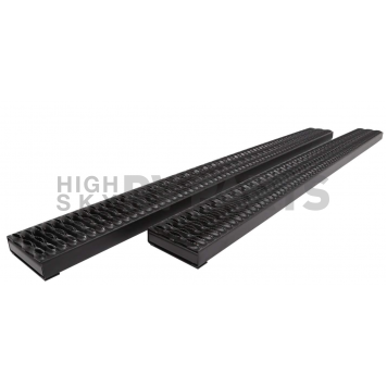 Dee Zee Running Board Black Powder Coated Steel Stationary - DZ15329