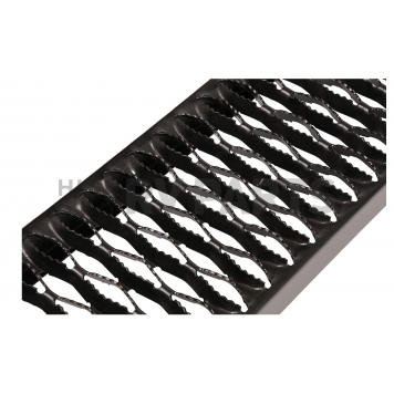Dee Zee Running Board Black Powder Coated Steel Stationary - DZ15329-2
