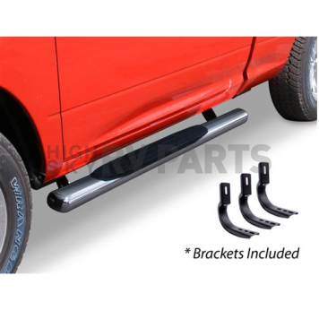 Go Rhino Nerf Bar 4 Inch Stainless Steel Oval - 684404552P-1