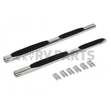 Go Rhino Nerf Bar 4 Inch Stainless Steel Oval - 684404580P