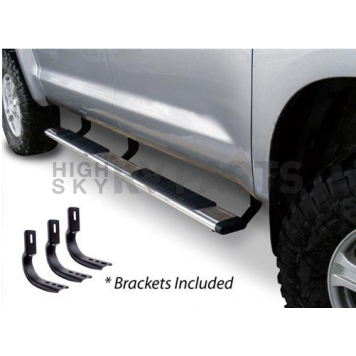 Go Rhino Nerf Bar 5 Inch Stainless Steel Oval - 685409980P-1
