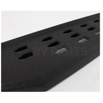 Go Rhino Running Board Black Steel Stationary - 944256820T-1