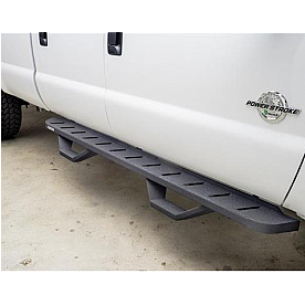 Go Rhino Running Board Black Textured Steel Stationary - 6303688020