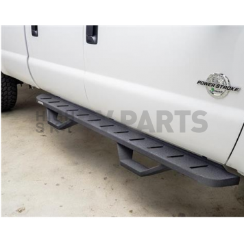 Go Rhino Running Board Black Textured Steel Stationary - 6303688020