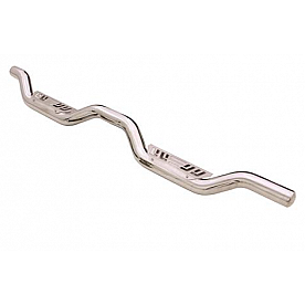 Lund Nerf Bar Stainless Steel Round 3 Inch - Straight - 26510027