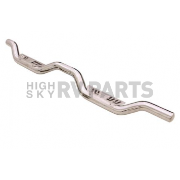 Lund Nerf Bar Stainless Steel Round 3 Inch - Straight - 26510027