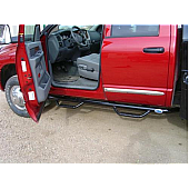 N-Fab Nerf Bar 3 Inch Steel Round - D0686CC
