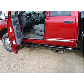 N-Fab Nerf Bar 3 Inch Steel Round - D0686CC