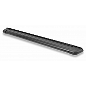 Romik USA Running Board Black Anodized Aluminum Stationary - 22386419