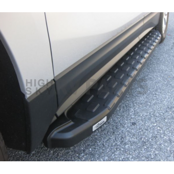 Romik USA Running Board Black Anodized Aluminum Stationary - 50072419-2