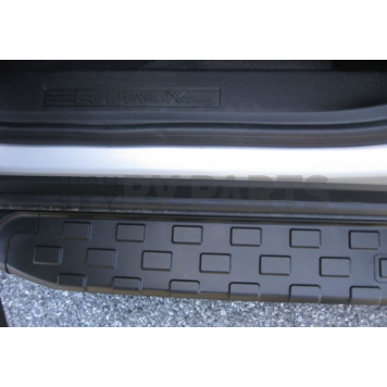 Romik USA Running Board Black Anodized Aluminum Stationary - 50072419-1
