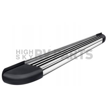 Romik USA Running Board Polished Aluminum Stationary - 22386418