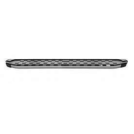 Romik USA Running Board Polished Aluminum Stationary - 50033418