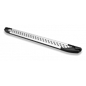 Romik USA Running Board Polished Aluminum Stationary - 60072418