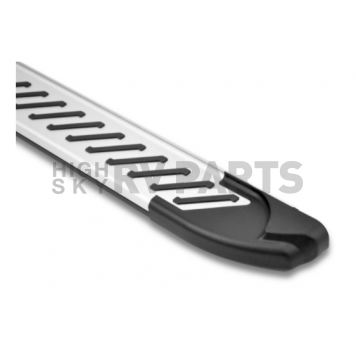 Romik USA Running Board Silver Aluminum Stationary - 60042418-1