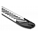 Romik USA Running Board Silver Aluminum Stationary - 60042418
