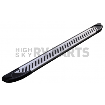 Romik USA Running Board Silver Aluminum Stationary - 61721418