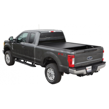 Pace Edwards Tonneau Cover Hard Manual Retractable Black Matte Powder Coated Aluminum - KMFA07A30-5