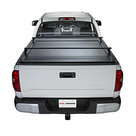 Pace Edwards Tonneau Cover Hard Manual Retractable Black Matte Powder Coated Aluminum - KMT5173