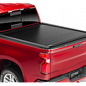 Retrax Tonneau Cover Soft Manual Retractable Black Matte Polycarbonate Plastic - 61851