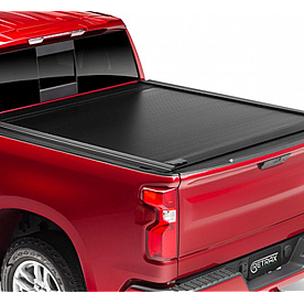 Retrax Tonneau Cover Soft Manual Retractable Black Matte Polycarbonate Plastic - 61851