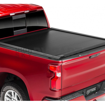 Retrax Tonneau Cover Soft Manual Retractable Black Matte Polycarbonate Plastic - 61851