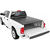 Smittybilt Tonneau Cover Hard Folding Black Matte Vinyl - 2670011