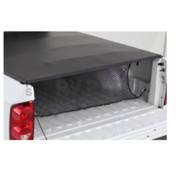 Smittybilt Tonneau Cover Hard Folding Black Matte Vinyl - 2670011-1