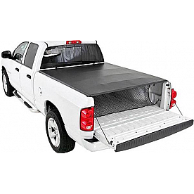 Smittybilt Tonneau Cover Hard Folding Black Matte Vinyl - 2670011