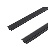 Smittybilt Door Sill Protector - Steel Black Set Of 2 - 7686