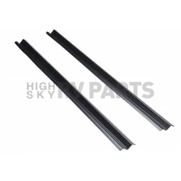 Smittybilt Door Sill Protector - Steel Black Set Of 2 - 7686-1