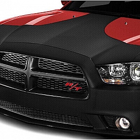 Covercraft Bra T-Style Full Front End Crush Embossed Vinyl Black - BF5432BC