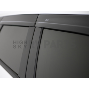 Auto Ventshade (AVS) Rainguard - Dark Smoke Acrylic Set Of 6 - 896011-1