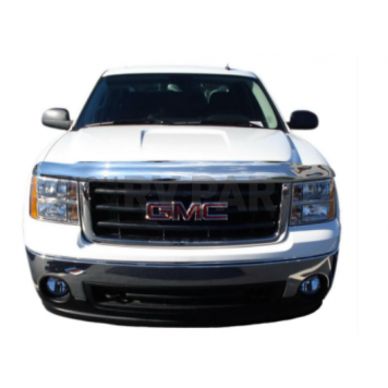Auto Ventshade Bug Shield - ABS Thermoplastic Chrome Plated - 680159-1