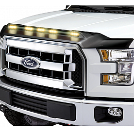Auto Ventshade Bug Shield - Thermoplastic Olefin (TPO) Shadow Black - 753166G1