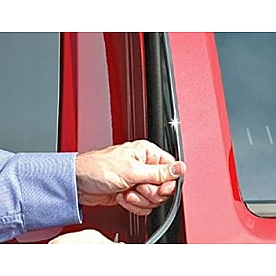 Cowles Products Door Edge Guard Set - PVC Plastic Clear 600 Inch - 39212