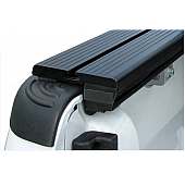 Pace Edwards Tonneau Cover Rail Black Aluminum Set Of 2 - TR5003C