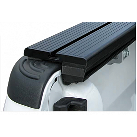 Pace Edwards Tonneau Cover Rail Black Aluminum Set of 2 - BE5145