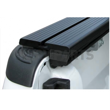 Pace Edwards Tonneau Cover Rail Black Aluminum Set Of 2 - TR5003C