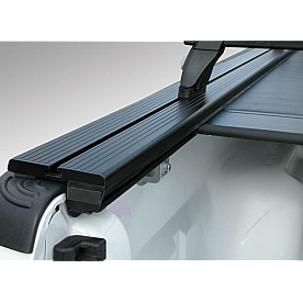 Pace Edwards Tonneau Cover Rail Black Aluminum Set Of 2 - TE5117