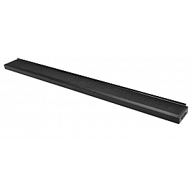Romik USA Van Access Step Anodized Black Aluminum - 9115719