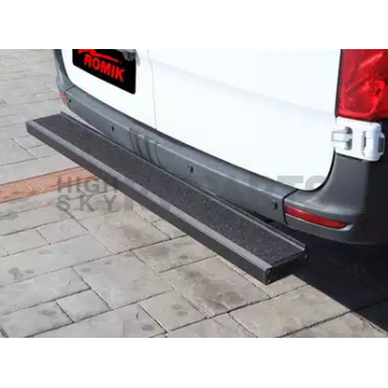 Romik USA Van Access Step Anodized Black Aluminum - 9715719-2